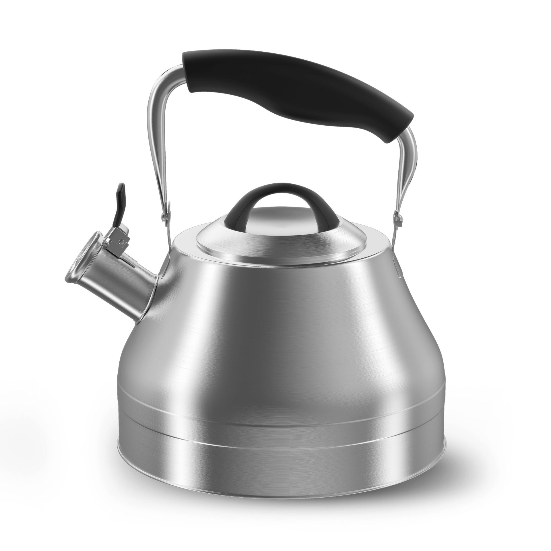 Stovetop Whistling Tea Kettle — Brushed